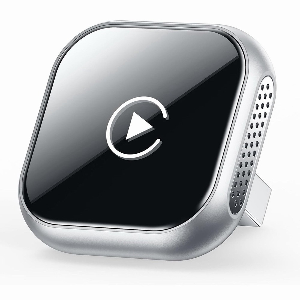 CarPlay Android Auto Wireless Adapter Ultra Small Plug Play Voice Control‎